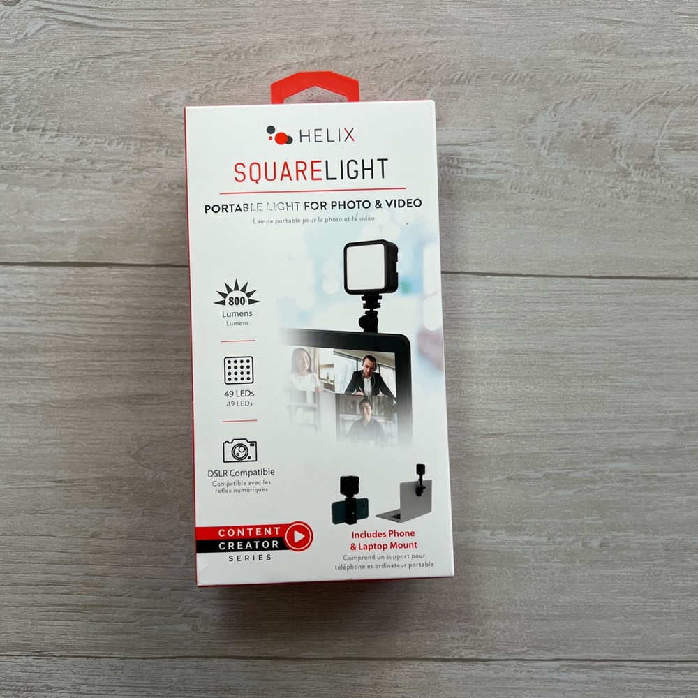 Helix Square - Portable Light for Photo and Video